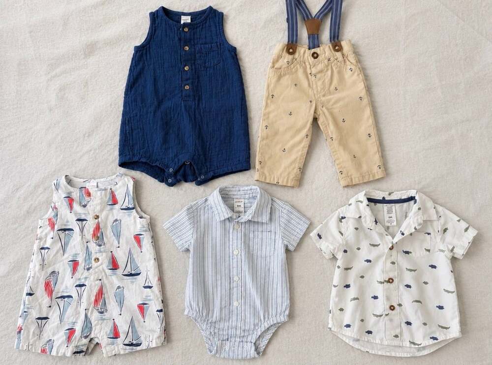 Carter's  Baby Boy 5-Piece Outfit Bundle Size 6M